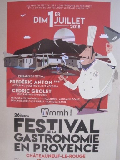 Festival gastronomie en Provence