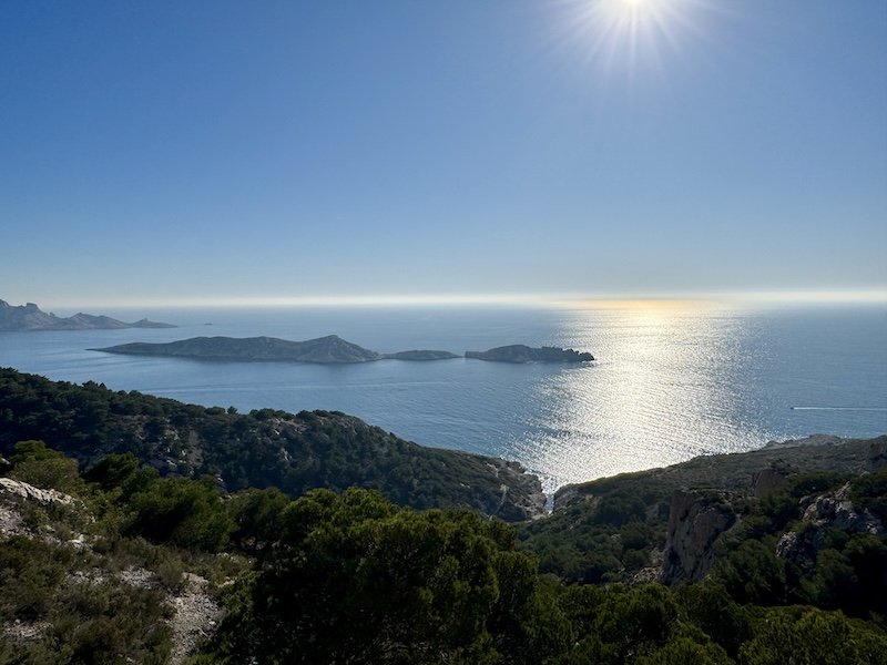 Randonn�e Calanques : Marseilleveyre par l'escalier des g�ants