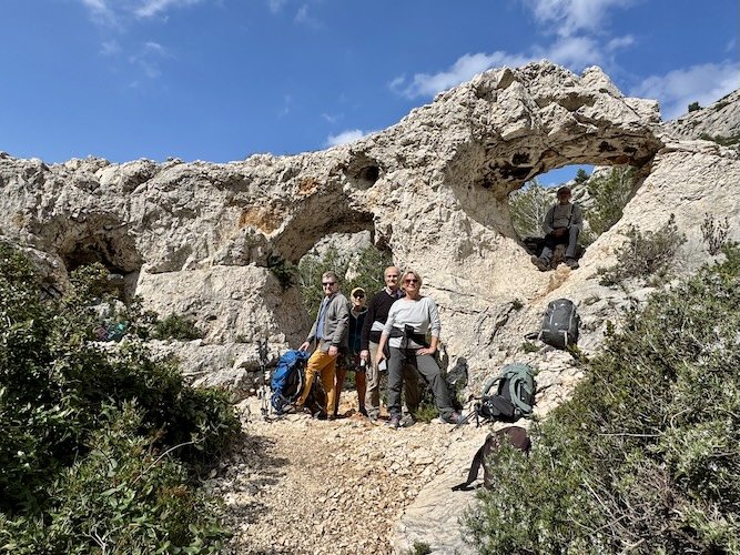 RANDONNEE CALANQUES- LES TROIS ARCHES ET SOMMET DE MARSEILLEVEYRE